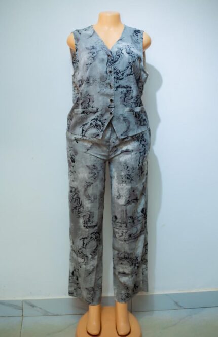 Black Co-Ord Set - Sleveless