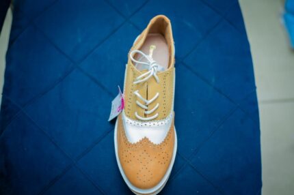Eternal & Love Shoes - Brown, Mustard & White