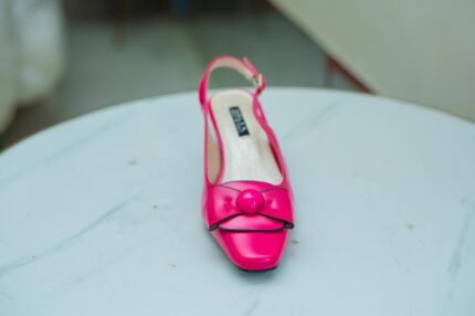 Shocking Pink Sandals