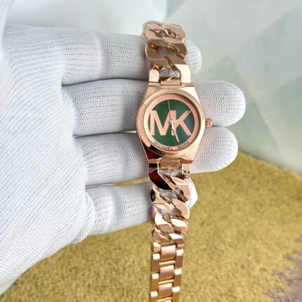 Michael Kors Luxury Gold with Green Dial