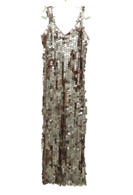 Shein Sequins Golden Bronze Dress