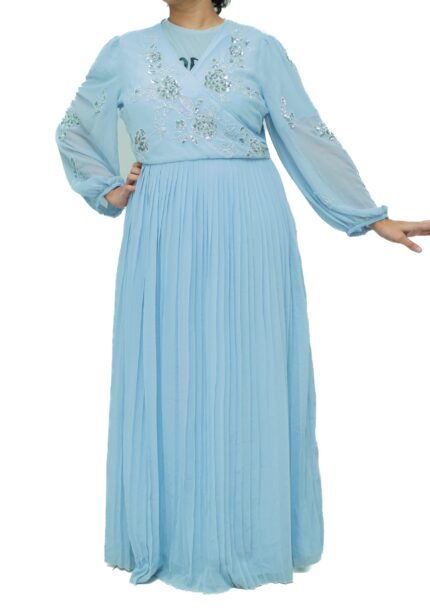 Light Blue Long Dress